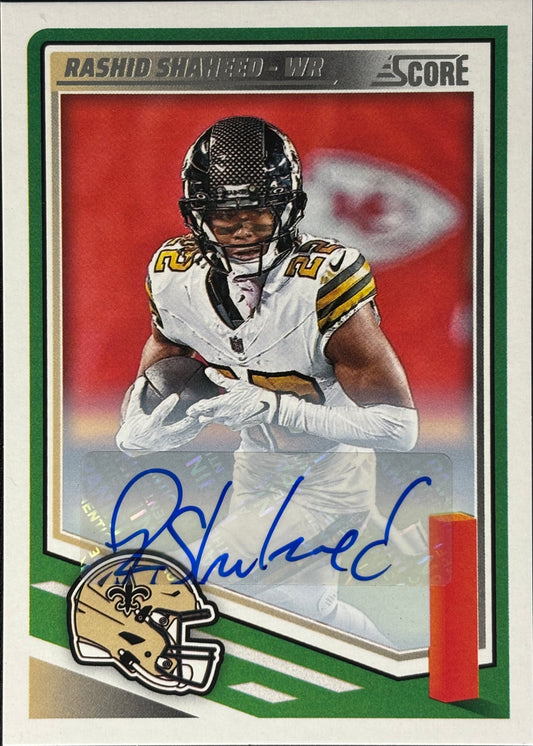 Rashid Shaheed Score Auto Saints