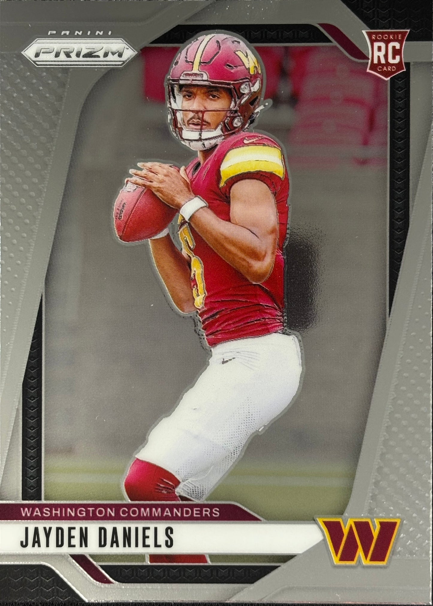 Jayden Daniels Prizm Rookie Commanders