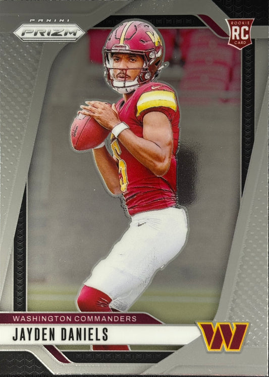Jayden Daniels Prizm Rookie Commanders