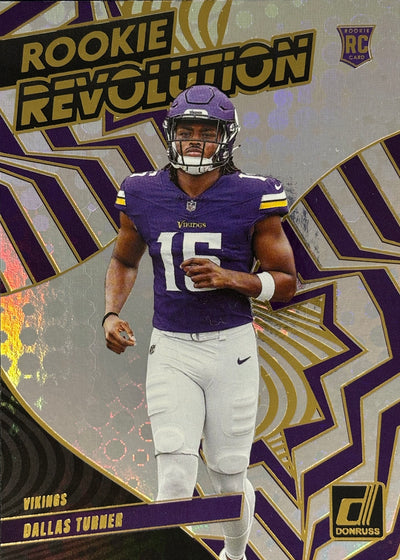 Dallas Turner Rookie Revolution Vikings