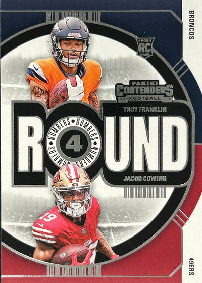 Troy Franklin Jacob Cowing Round Numbers Broncos 49ers