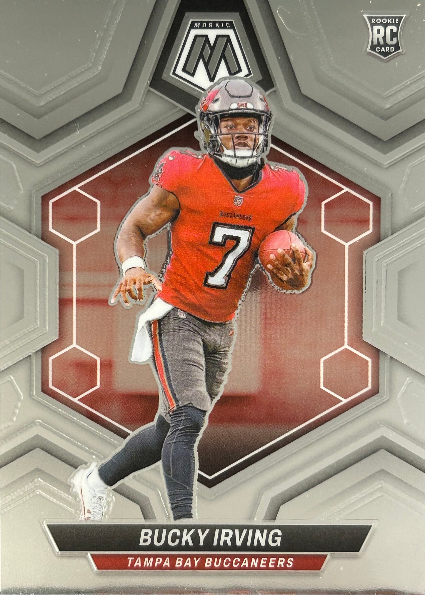 Bucky Irving Mosaic Rookie Buccaneers