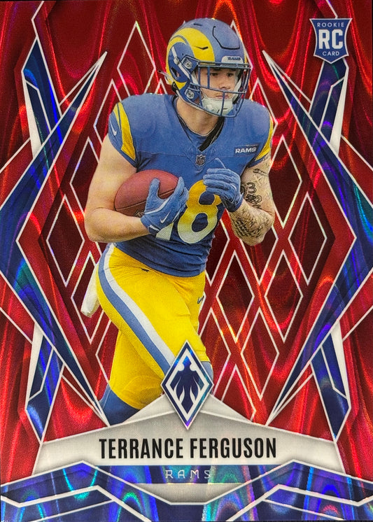 Terrance Ferguson Phoenix Red Seismic /99 Rookie Rams