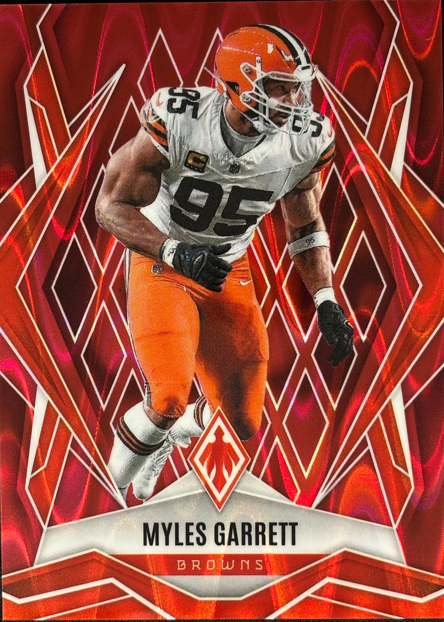 Myles Garrett Phoenix Red Seismic /99 Browns