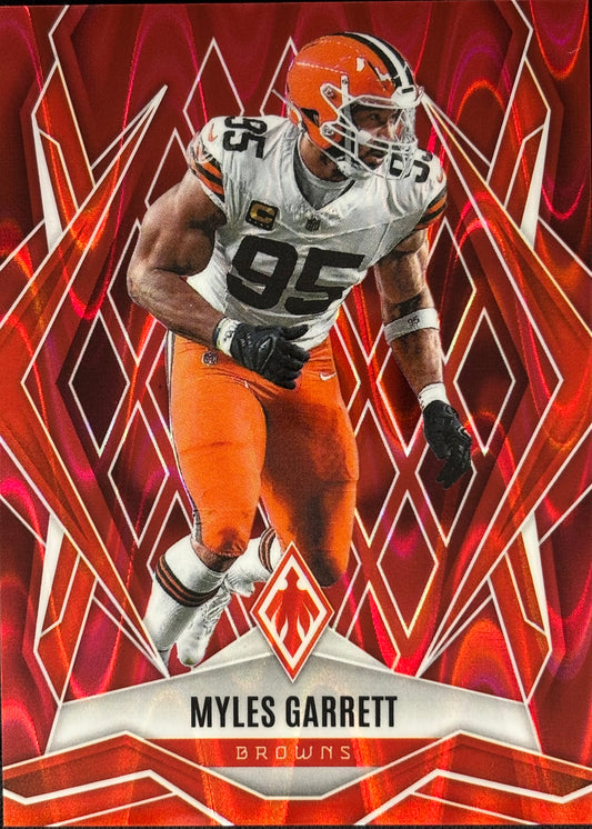 Myles Garrett Phoenix Red Seismic /99 Browns
