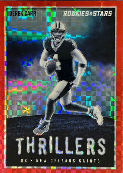 Derek Carr Thrillers Plaid Saints