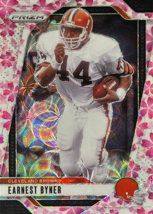 Earnest Byner Prizm Cherry Blossom /15 Browns