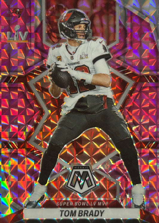 Tom Brady Mosaic Pink Camo Super Bowl Buccaneers