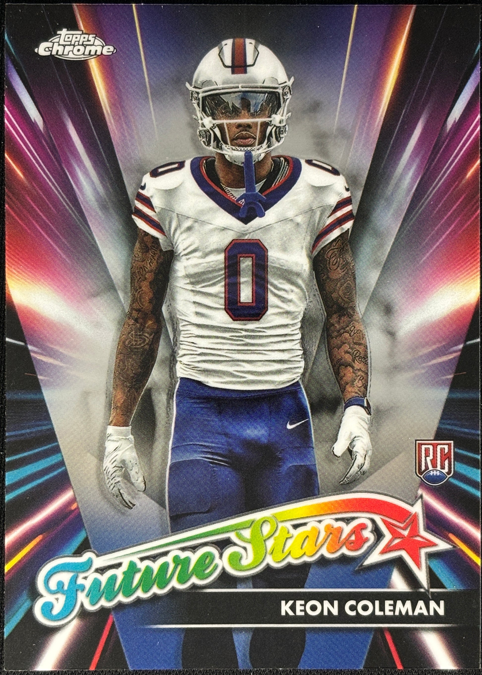 Keon Coleman Future Stars Rookie Bills Sports Card