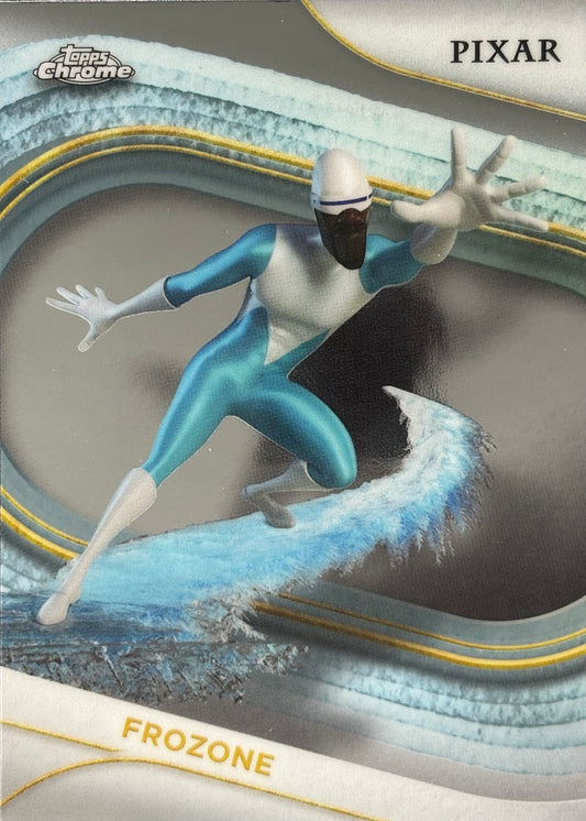 Frozone Topps Chrome Disney