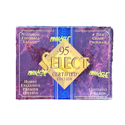 1995 Select Certified Edition Pinnacle Football Hobby Pack Sports Card