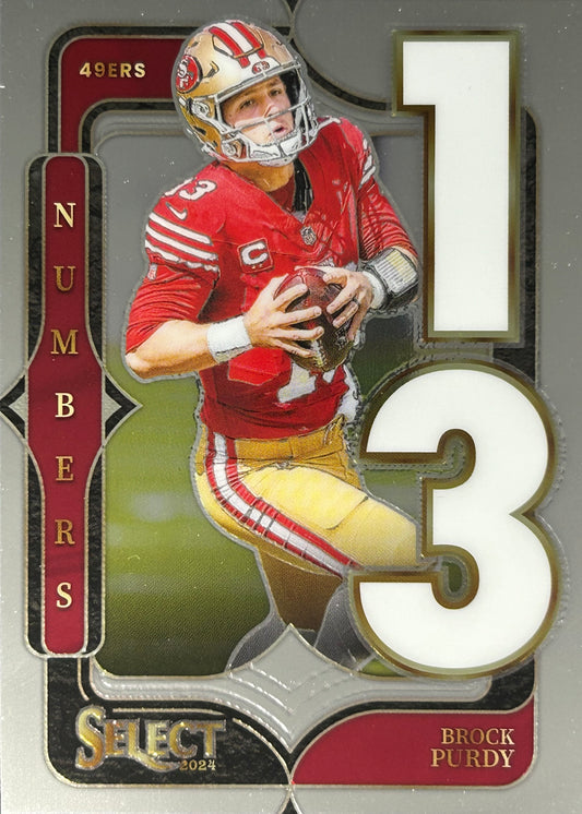 Brock Purdy Select Numbers 49ers
