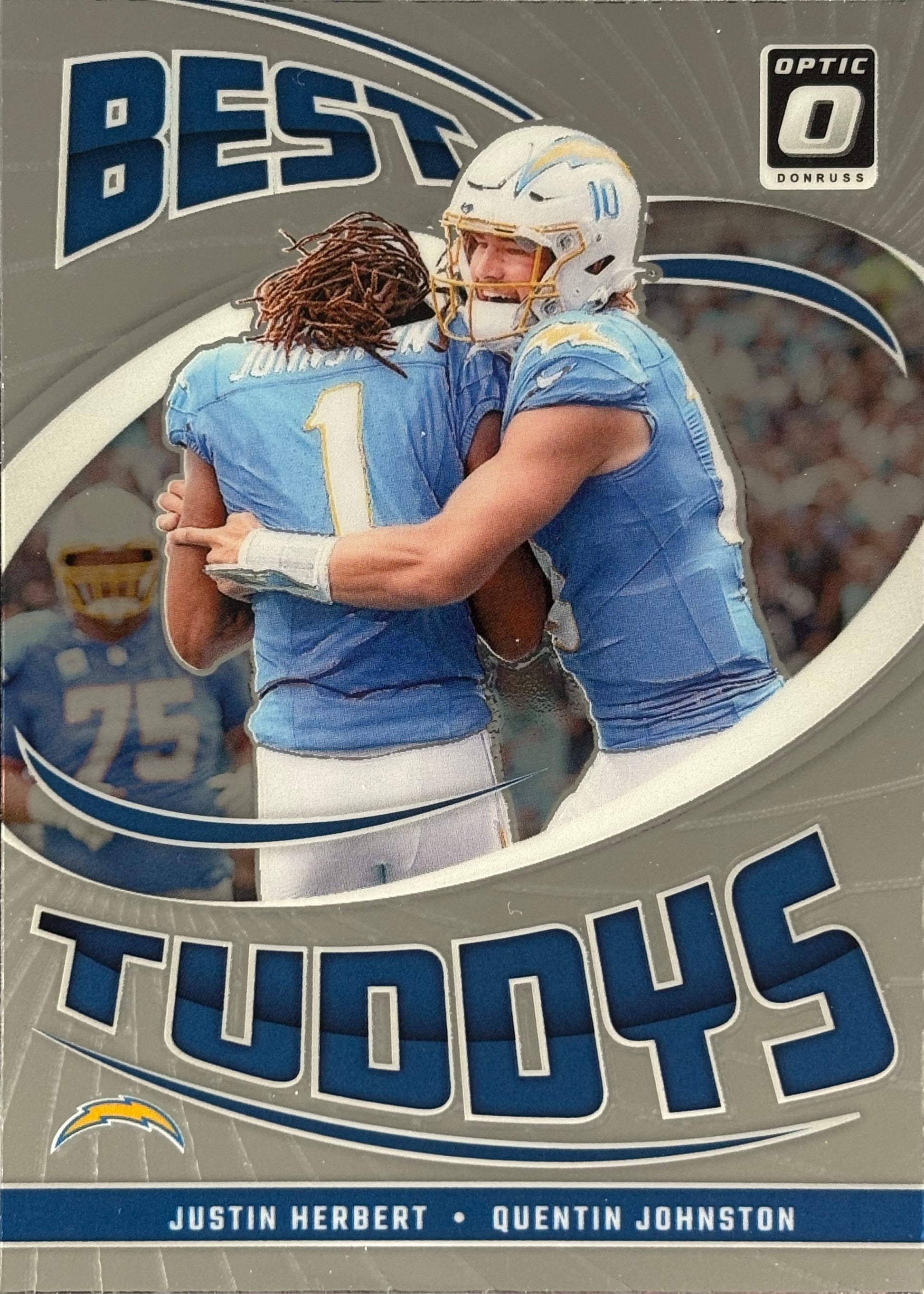 Justin Herbert Quentin Johnston Best Tuddys Sports Card