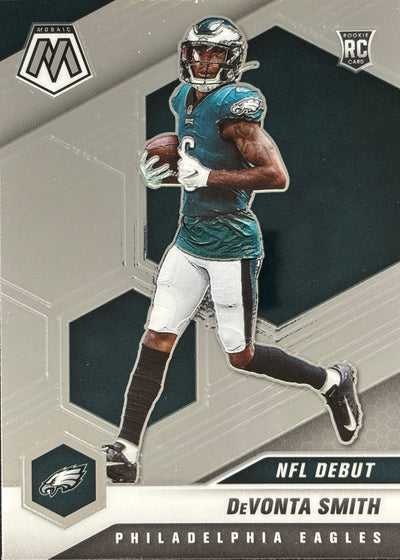 Devonta Smith Mosaic NFL Debut Rookie Eagles