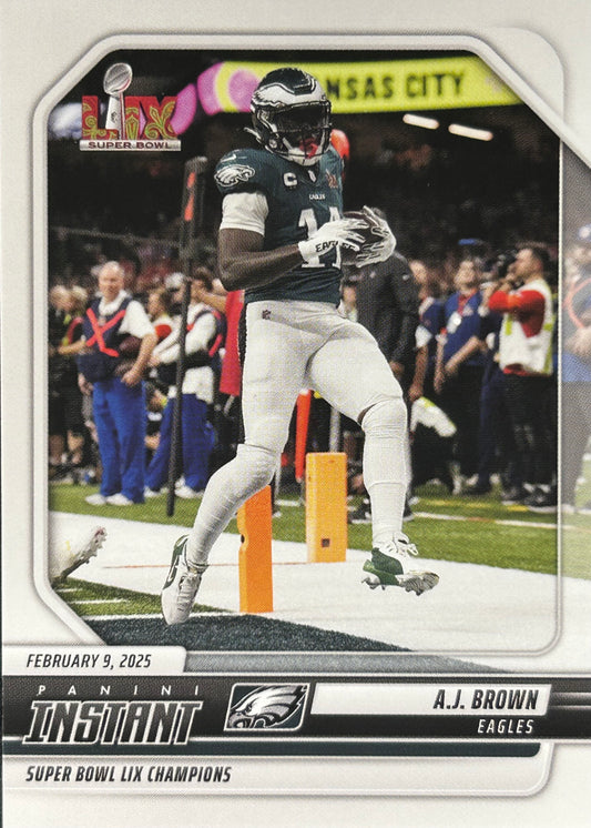 AJ Brown Superbowl Instant Eagles