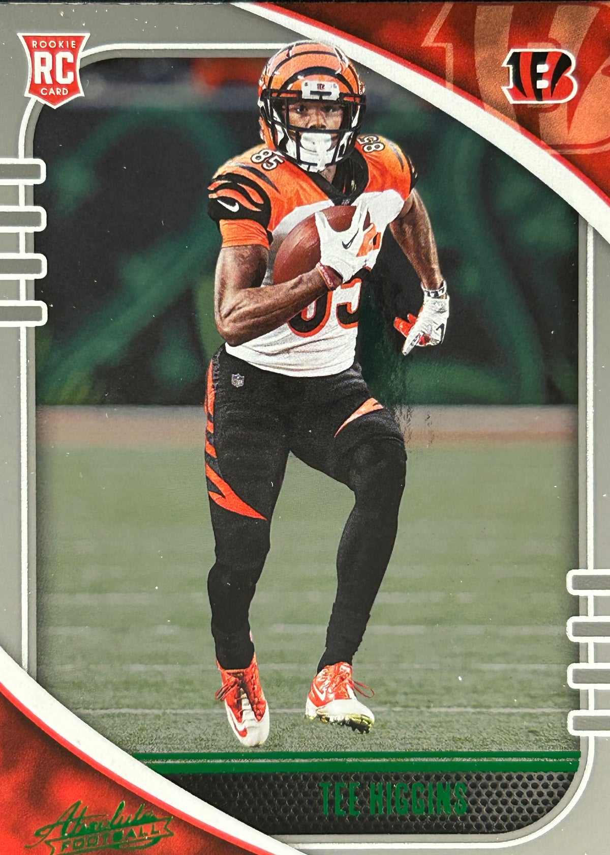 Tee Higgins Absolute Green Rookie Bengals – Wayne Collection
