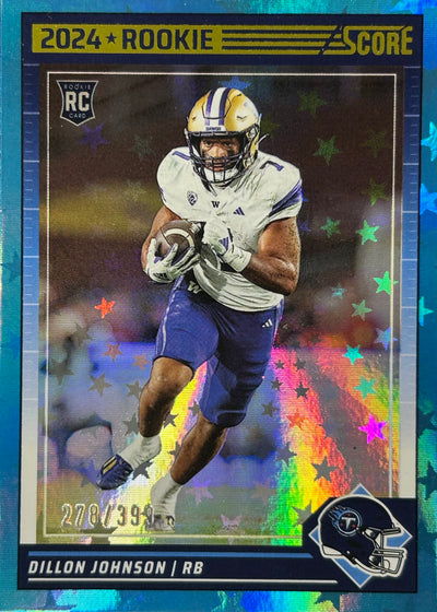 Dillon Johnson Score /399 Rookie Titans