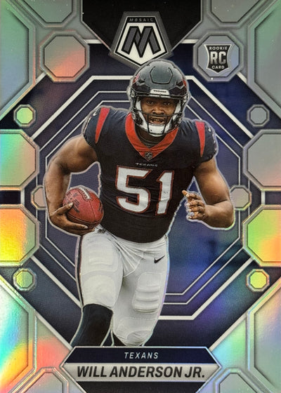 Will Anderson Jr. Mosaic Silver Rookie Texans