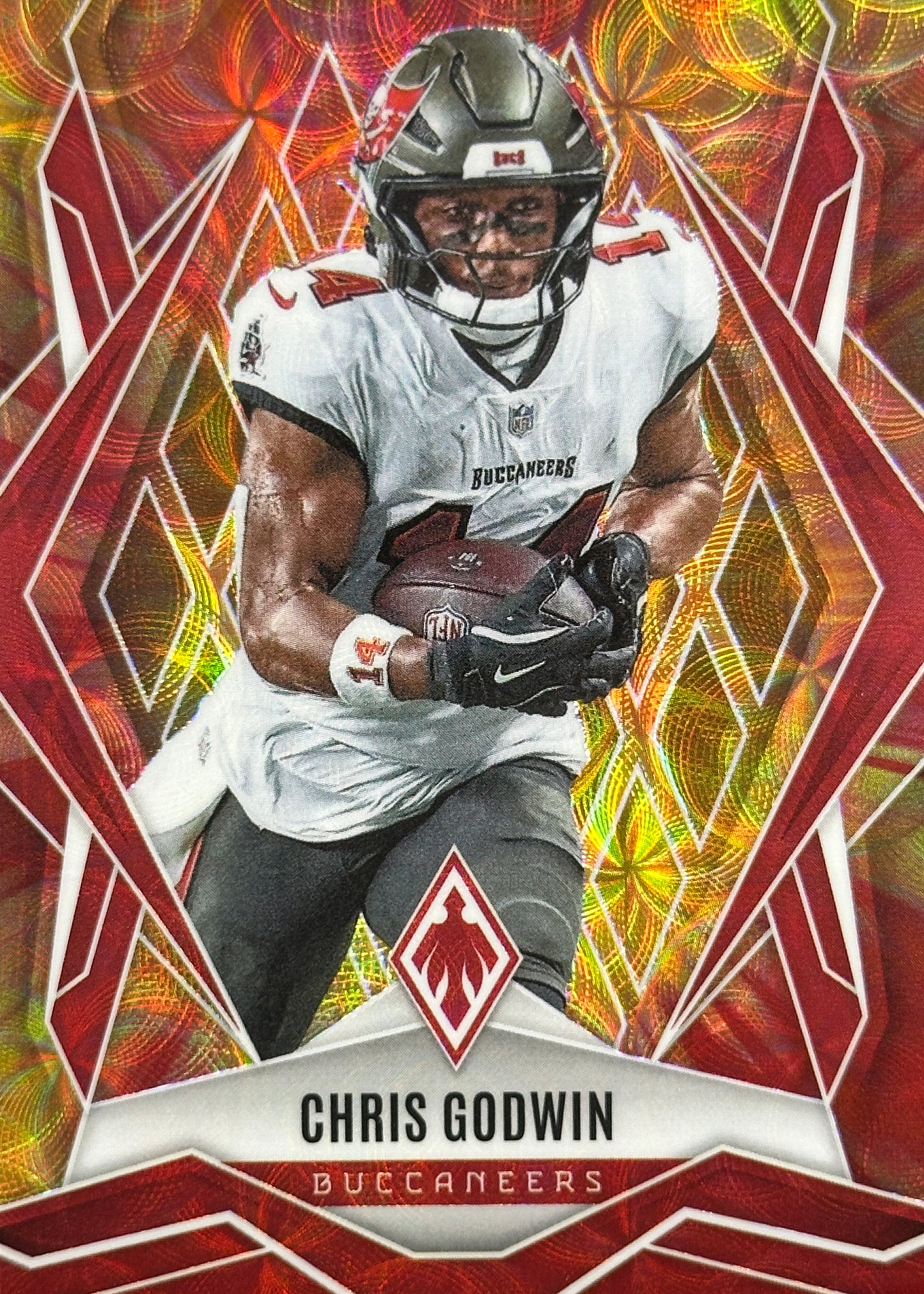 Chris Godwin Phoenix Fire Burst /350 Tampa Bay Buccaneers