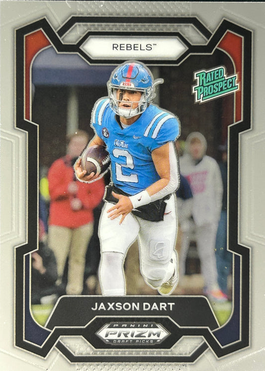 Jaxson Dart Prizm Draft Rated Prospect Giants