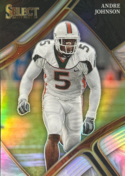 Andre Johnson Select Draft Silver Texans