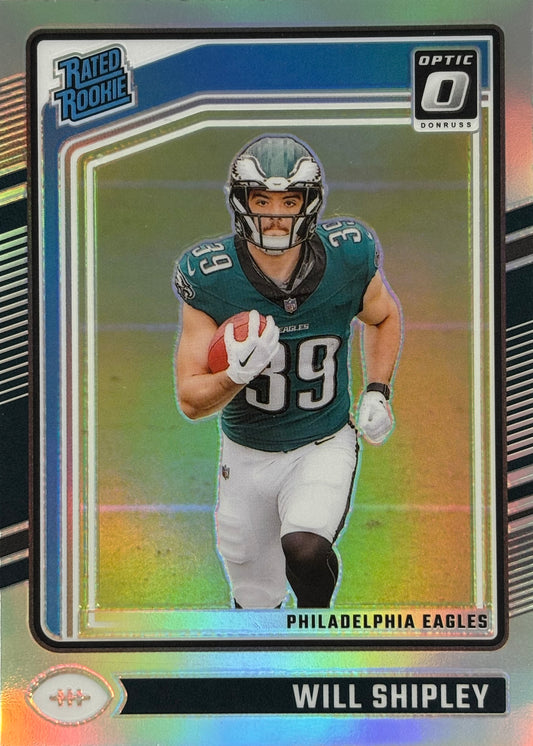 Will Shipley Optic Holo Rookie Eagles