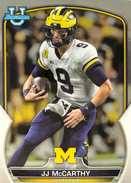 JJ McCarthy Bowman U Chrome Vikings