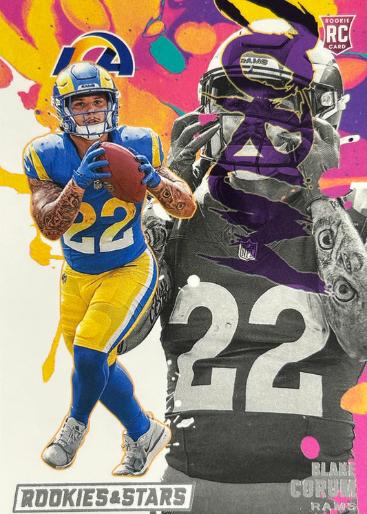 Blake Corum Exclusive Rookie Rams