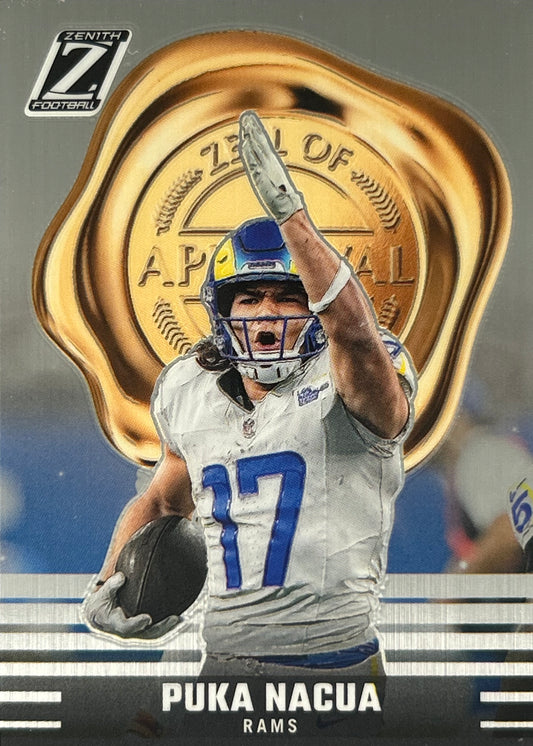 Puka Nacua Zeal of Approval Rookie Rams