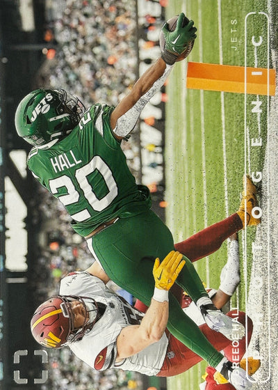 Breece Hall Photogenic Jets Sports Card