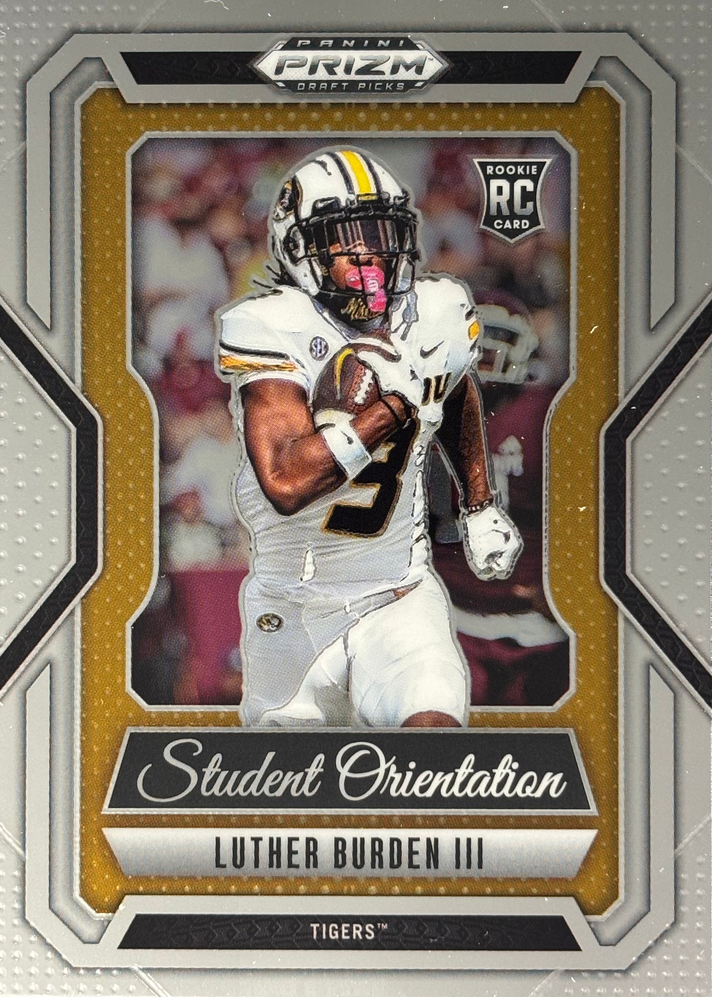 Luther Burden Student Orientation Rookie Bears Sports Card