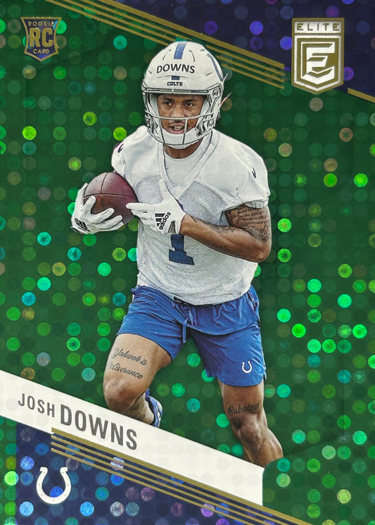 Josh Downs Elite Disco Rookie Colts