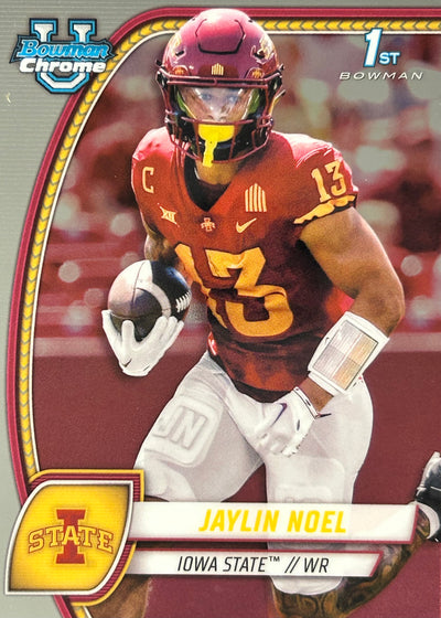 Jaylin Noel Bowman U Chrome 1st Texans