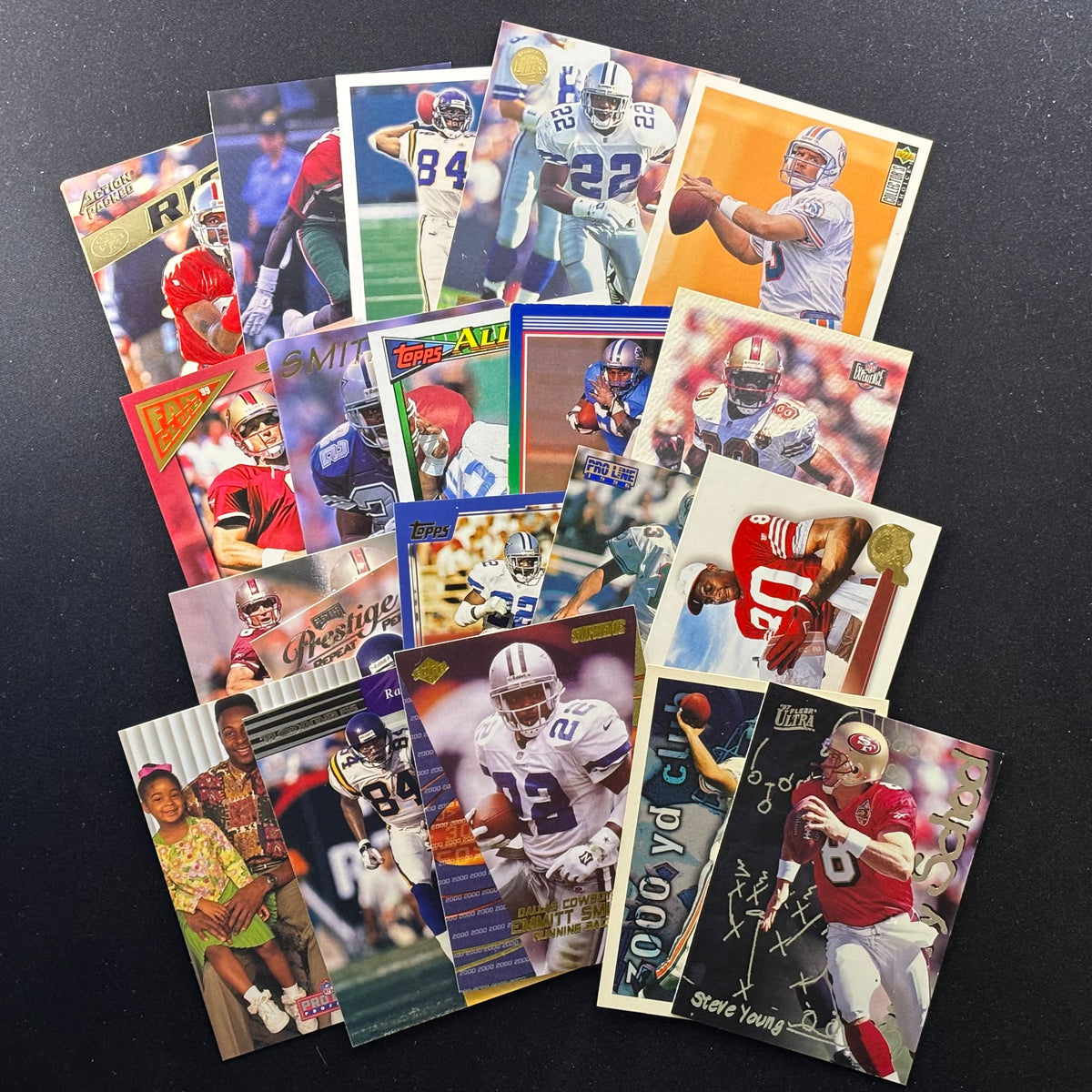 20x Hall of Fame Football Card Value Lot #2
