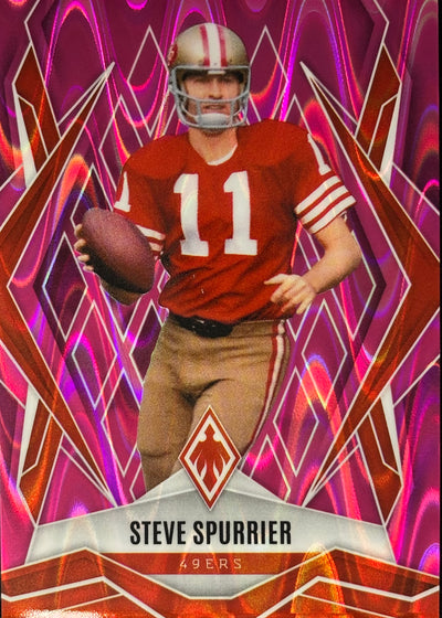 Steve Spurrier Phoenix Pink Seismic /75 49ers