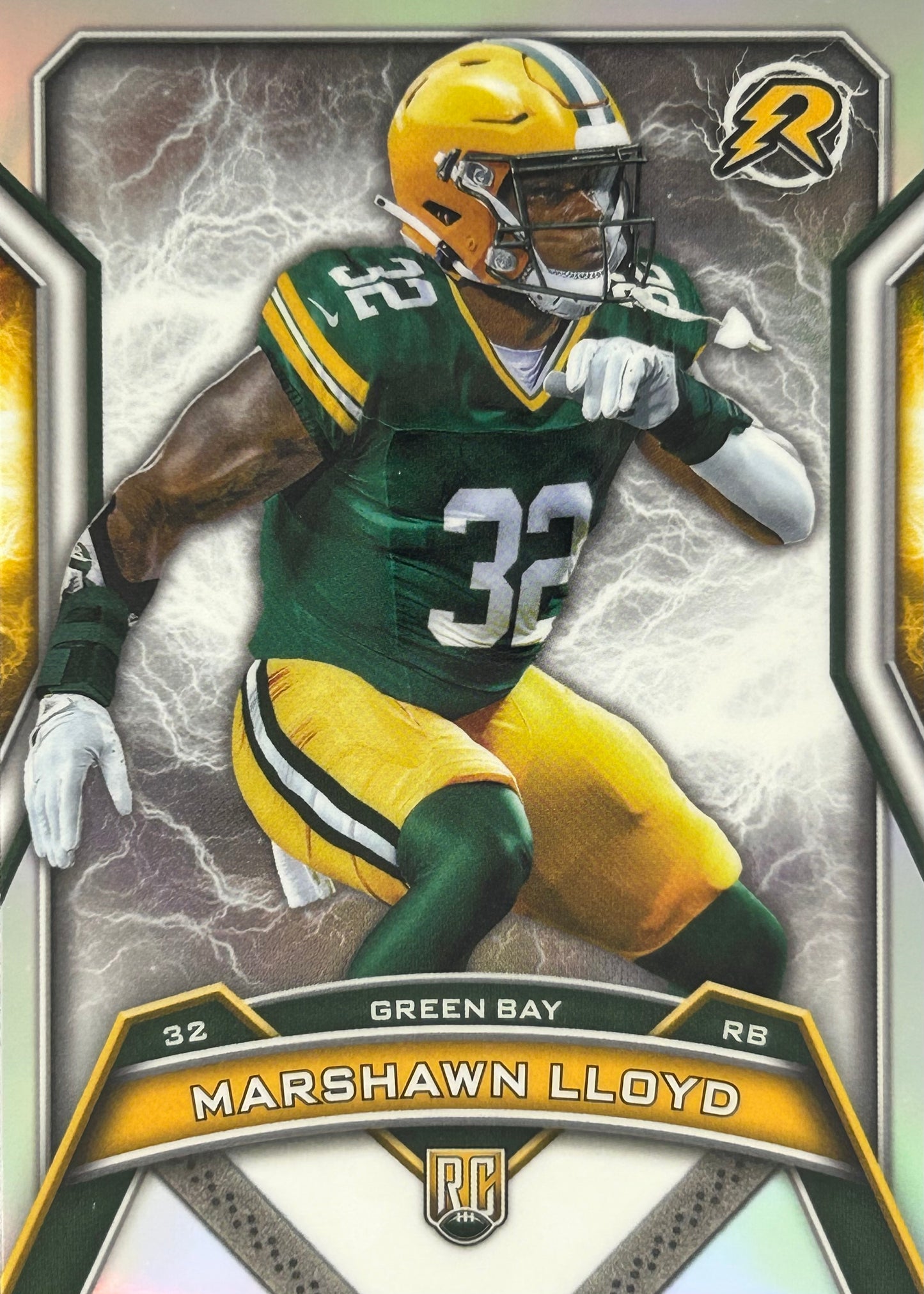 Marshawn Lloyd Resurgence Refractor Rookie Packers