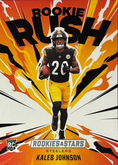 Kaleb Johnson Rookie Rush Steelers