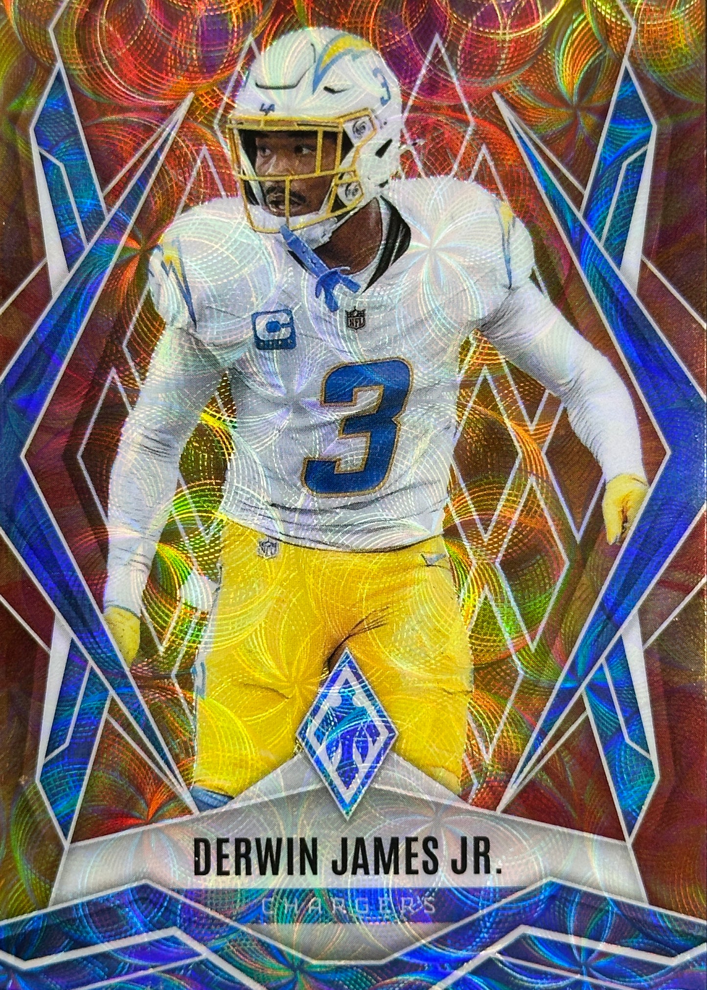 Derwin James Jr. Phoenix Fire Burst /350 Los Angeles Chargers
