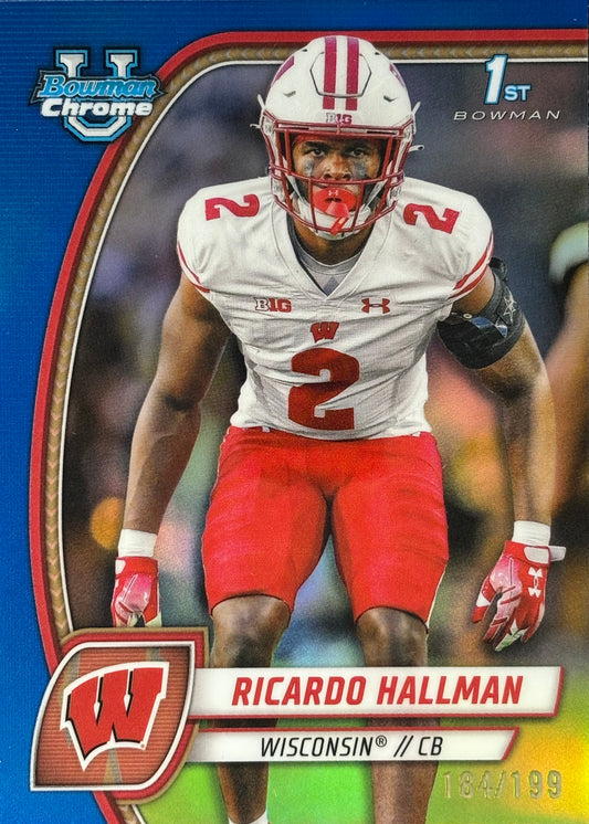 Ricardo Hallman Bowman U Chrome Blue /199