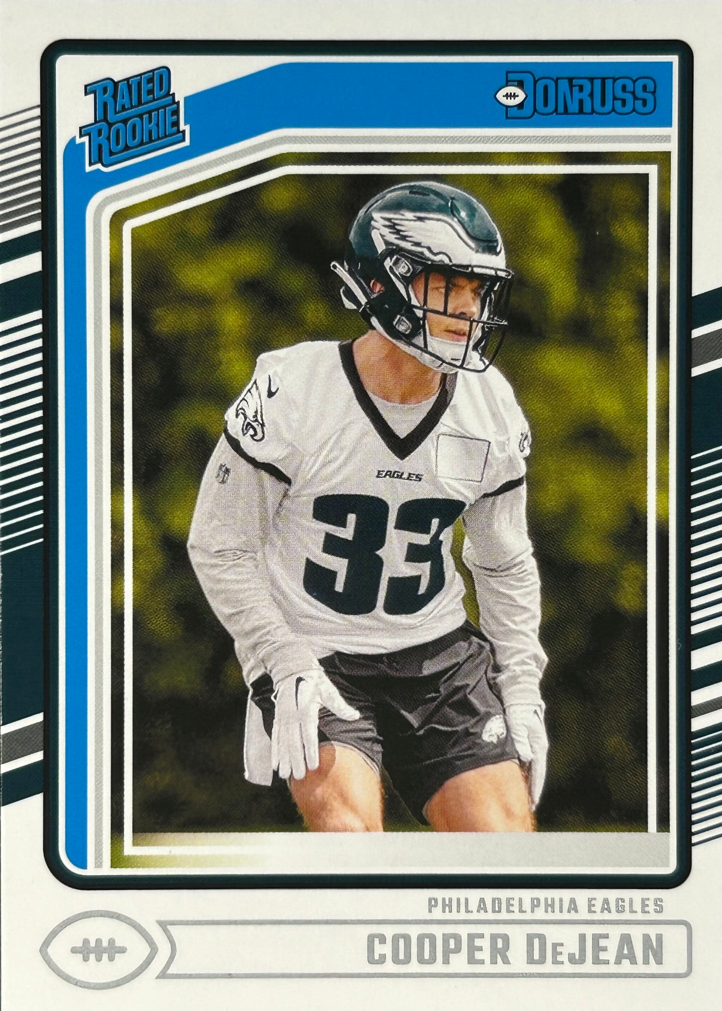 Cooper DeJean Donruss Rated Rookie Eagles