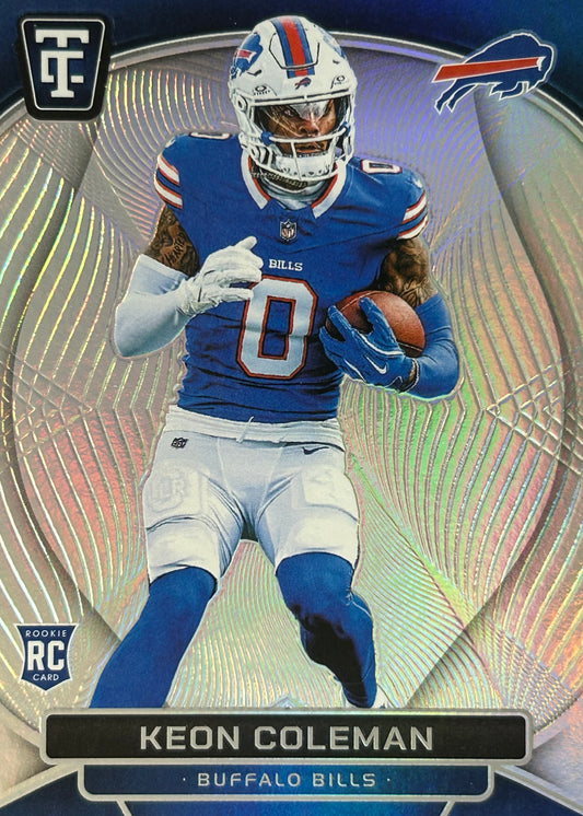 Keon Coleman Totally Certified Silver Rookie Bills