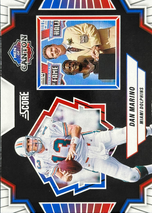 Dan Marino Men of Canton Score Dolphins