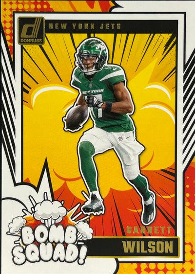 Garrett Wilson Bomb Squad Jets Sports Card