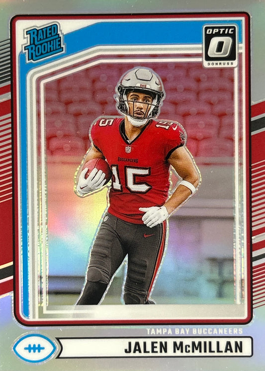 Jalen McMillan Optic Holo Rookie Buccaneers