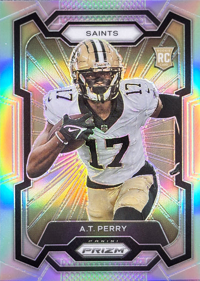 AT Perry Prizm Silver Variation Rookie Saints