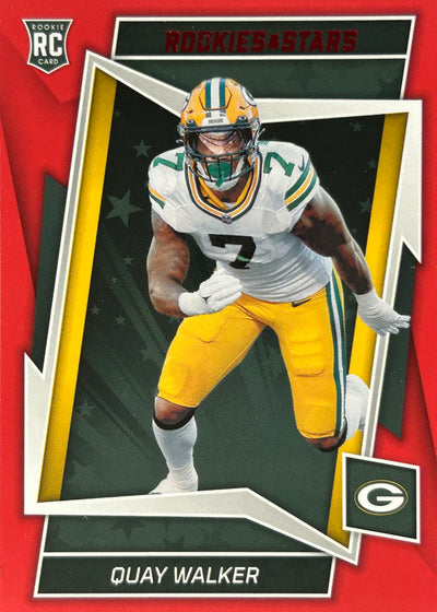 Quay Walker R&S Red Rookie Packers
