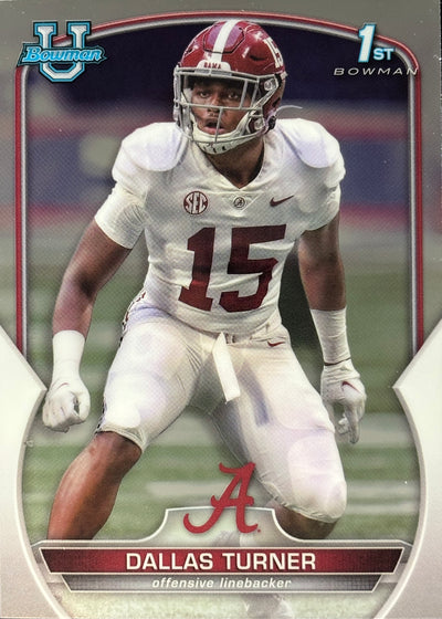 Dallas Turner Bowman U Chrome Vikings