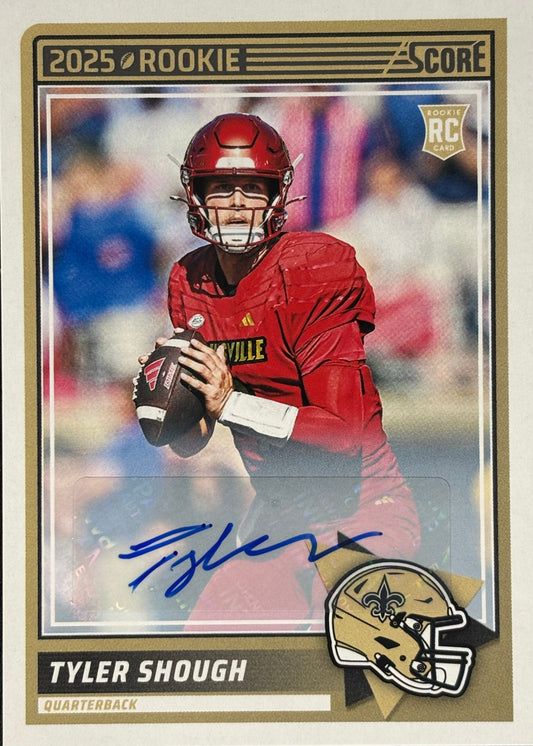 Tyler Shough Score Auto Rookie Saints