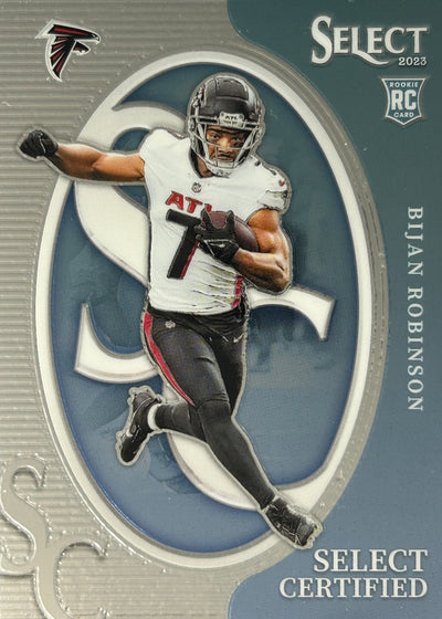 Bijan Robinson Select Certified Rookie Falcons