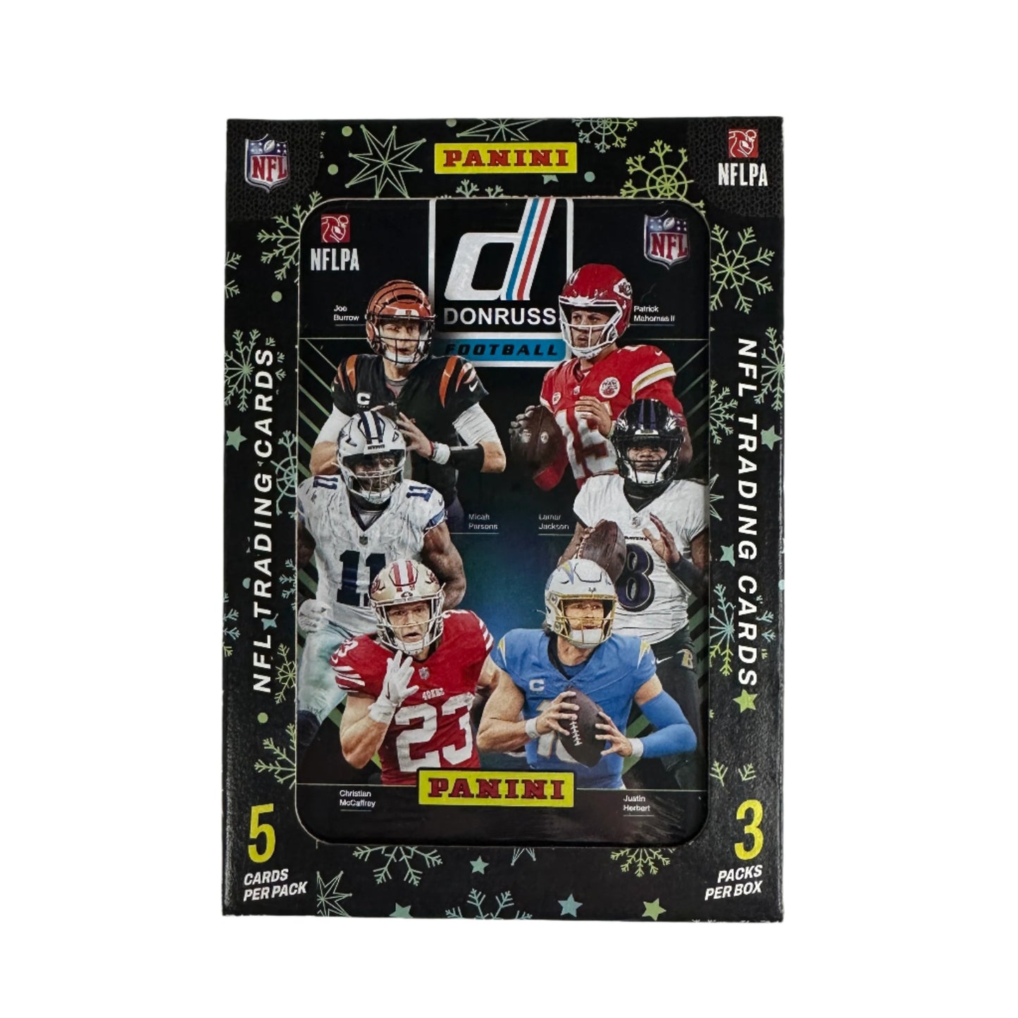 2024 Panini NFL Donruss Football Trading Card Holiday Tin